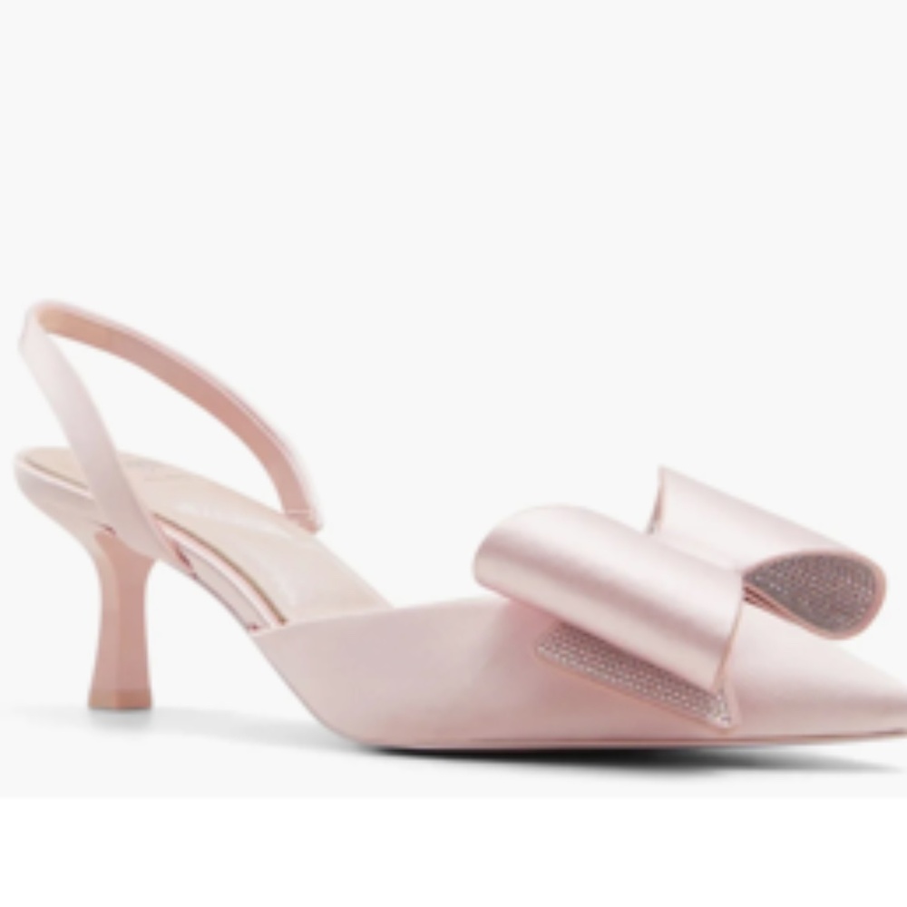 Aldo-x Wicked Perfectly Pink Pump Size 10